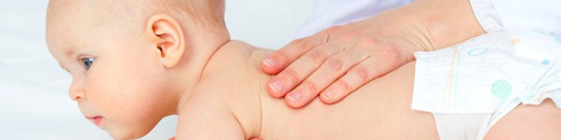 مراقبت از ستون فقرات نوزاد