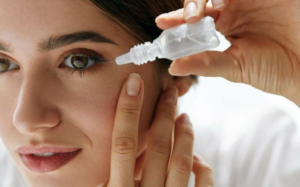 عکس قطره چشم